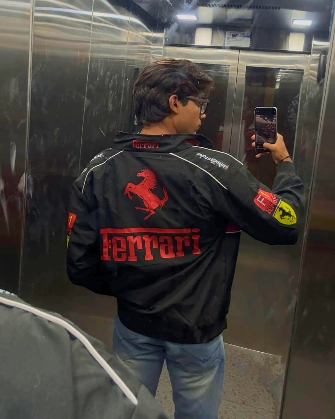CRAZYVIBES F-1 Ferrari Jacket for Men