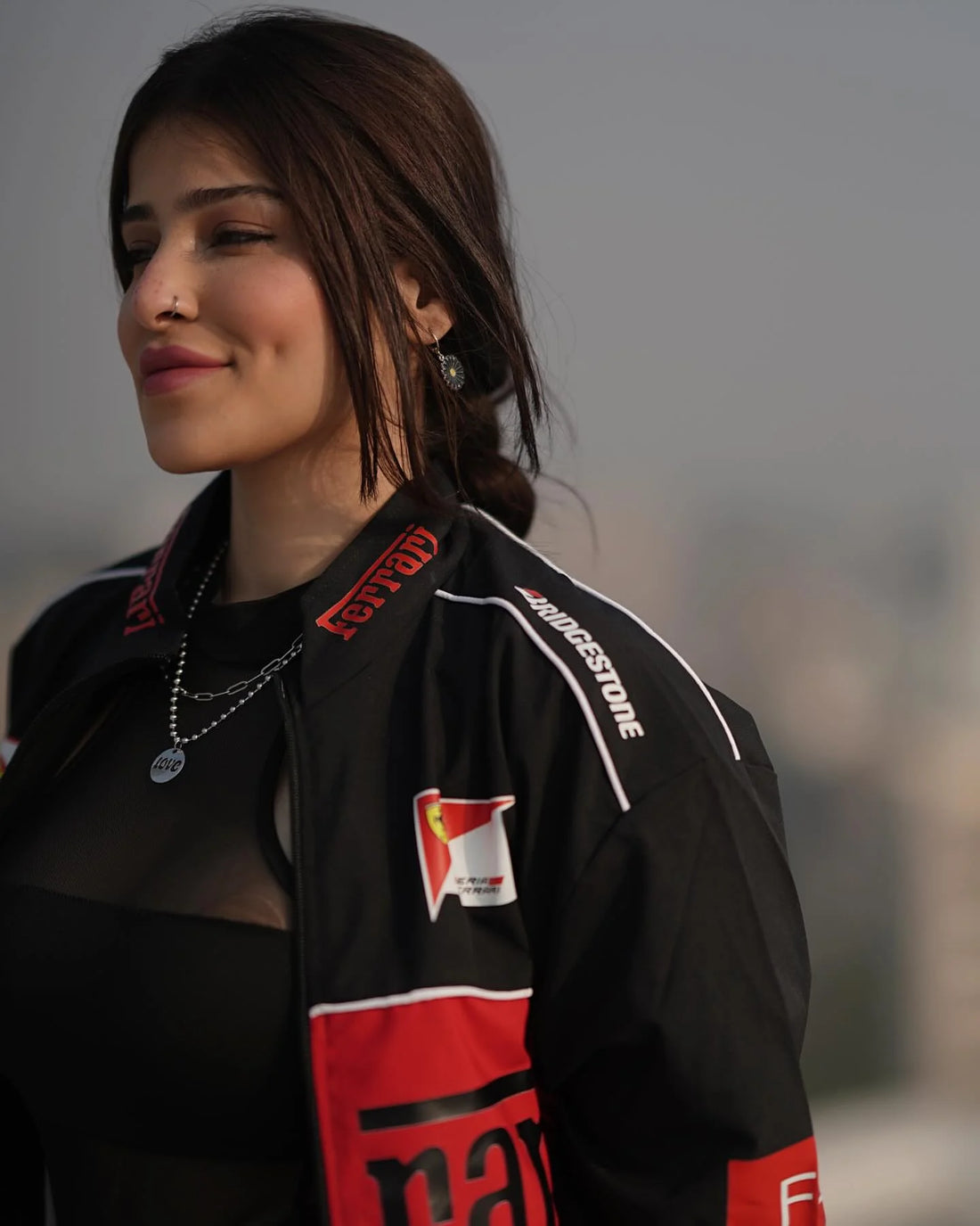 CRAZYVIBES F-1 Ferrari Jacket for Women